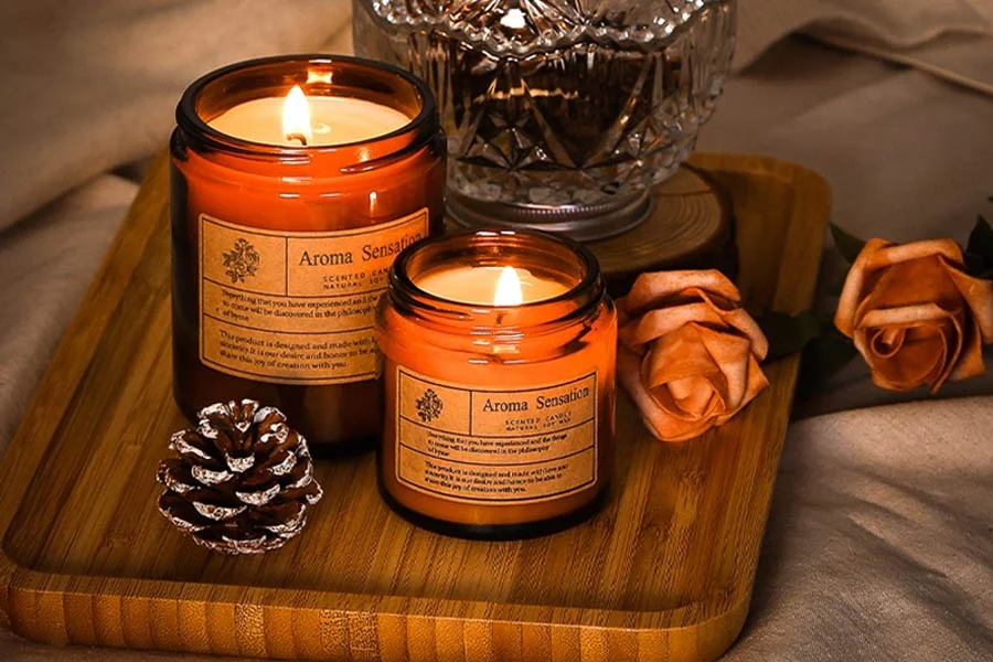 Stylish Aroma Candles